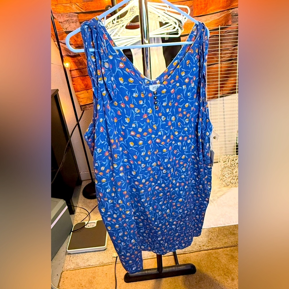 3.  a.n.a a new approach dress size 2X Woman NWT